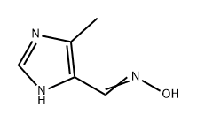1H-Imidazole-5-carboxaldehyde, 4-methyl-, oxime 结构式
