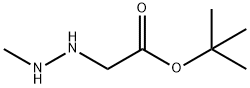 Acetic acid, 2-(2-methylhydrazinyl)-, 1,1-dimethylethyl ester Structure