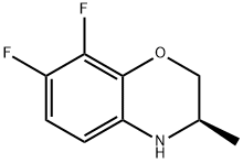 2H-1,4-Benzoxazine, 7,8-difluoro-3,4-dihydro-3-methyl-, (3R)-