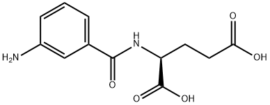 L-Glutamic acid, N-(3-aminobenzoyl)- Structure