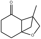 2H-3,7a-Methanobenzofuran-4(5H)-one, tetrahydro-3-methyl- (9CI) Structure