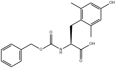 Tyrosine, 2,6-dimethyl-N-[(phenylmethoxy)carbonyl]- 结构式