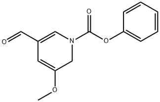 1(2H)-Pyridinecarboxylic acid, 5-formyl-3-methoxy-, phenyl ester