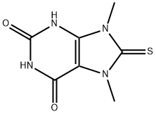 1H-Purine-2,6-dione, 3,7,8,9-tetrahydro-7,9-dimethyl-8-thioxo-
