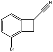 2-溴双环[4.2.0]辛-1,3,5-三烯-7-甲腈 结构式