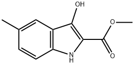 Methyl 3-hydroxy-5-methyl-1H-indole-2-carboxylate Structure