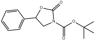3-Oxazolidinecarboxylic acid, 2-oxo-5-phenyl-, 1,1-dimethylethyl ester