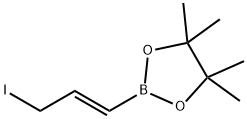 1,3,2-Dioxaborolane, 2-[(1E)-3-iodo-1-propen-1-yl]-4,4,5,5-tetramethyl- Structure