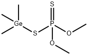 trimethyl(O,O'-dimethyldithiophosphato)germanium Struktur