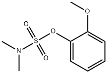 Sulfamic acid, N,N-dimethyl-, 2-methoxyphenyl ester Structure
