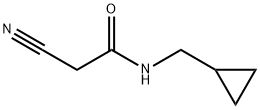 Acetamide, 2-cyano-N-(cyclopropylmethyl)- 结构式