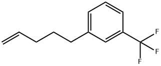 5-(3-Trifluoromethylphenyl)-1-pentene Structure
