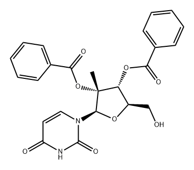 Uridine, 2'-C-methyl-, 2',3'-dibenzoate