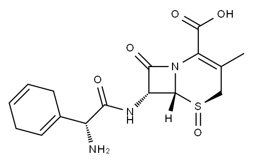 头孢拉定EP杂质D, 1147512-79-5, 结构式