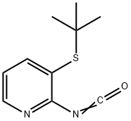 Pyridine, 3-[(1,1-dimethylethyl)thio]-2-isocyanato-