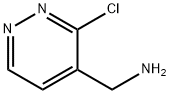 4-Pyridazinemethanamine, 3-chloro-,1149586-60-6,结构式