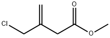 3-Butenoic acid, 3-(chloromethyl)-, methyl ester Structure