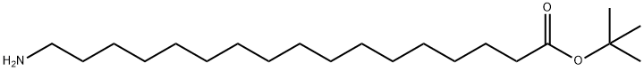 Heptadecanoic acid, 17-amino-, 1,1-dimethylethyl ester Structure