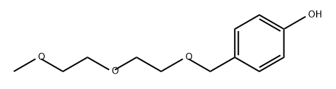Phenol, 4-[[2-(2-methoxyethoxy)ethoxy]methyl]-