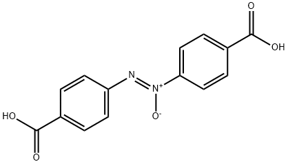 Benzoic acid, 4,4'-[(1Z)-1-oxido-1,2-diazenediyl]bis- Structure