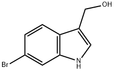 1H-Indole-3-methanol, 6-bromo- Struktur