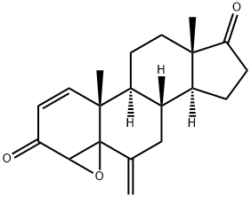 Androst-1-ene-3,17-dione, 4,5-epoxy-6-methylene- (9CI)