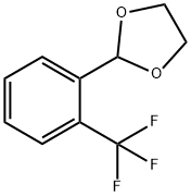1,3-Dioxolane, 2-[2-(trifluoromethyl)phenyl]- Structure