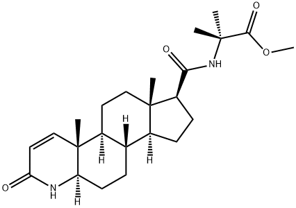 Finasteride Carboxylic Acid Methyl Ester Struktur
