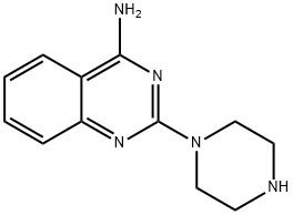 2-(Piperazin-1-yl)quinazolin-4-amine 结构式