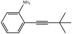 Benzenamine, 2-(3,3-dimethyl-1-butyn-1-yl)-,116491-51-1,结构式