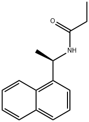 Propanamide, N-[(1R)-1-(1-naphthalenyl)ethyl]-