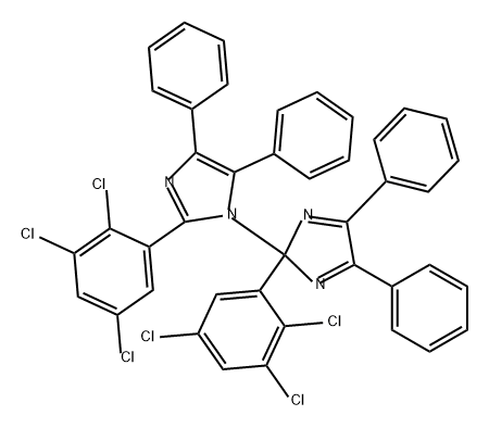 1H-Imidazole, 1-[4,5-diphenyl-2-(2,3,5-trichlorophenyl)-2H-imidazol-2-yl]-4,5-diphenyl-2-(2,3,5-trichlorophenyl)-