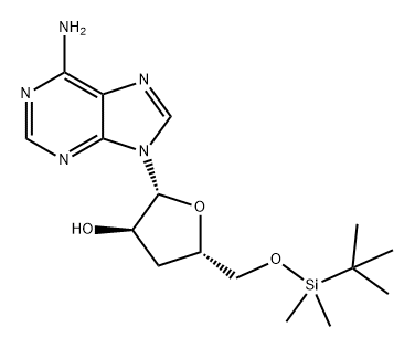 Adenosine, 3'-deoxy-5'-O-[(1,1-dimethylethyl)dimethylsilyl]- (9CI)