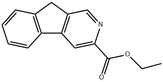 9H-Indeno[2,1-c]pyridine-3-carboxylic acid ethyl ester|