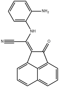 Acetonitrile, 2-[(2-aminophenyl)amino]-2-(2-oxo-1(2H)-acenaphthylenylidene)-, (2Z)-