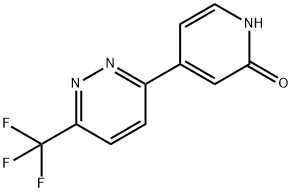 4-[6-(trifluoromethyl)-3-pyridazinyl]-2(1H)-Pyridinone