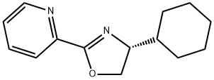 (R)-4-Cyclohexyl-2-(pyridin-2-yl)-4,5-dihydrooxazole Struktur