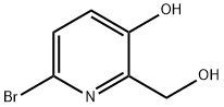 2-Pyridinemethanol, 6-bromo-3-hydroxy- Structure