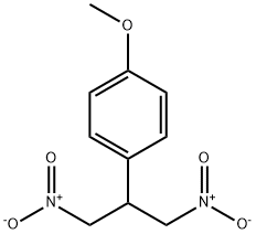 1-(1,3-dinitropropan-2-yl)-4-methoxybenzene Structure