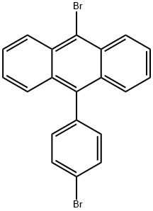 9-溴-10-(4-溴苯基)蒽, 1179525-16-6, 结构式