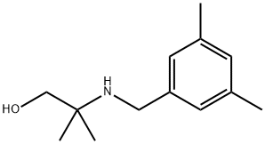 2-[(3,5-Dimethylphenyl)methylamino]-2-methylpropan-1-ol Structure
