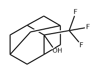 Tricyclo[3.3.1.13,7]decan-2-ol, 2-(trifluoromethyl)- 结构式