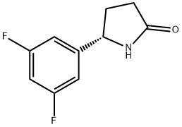 (5S)-5-(3,5-difluorophenyl)pyrrolidin-2-one,1181818-12-1,结构式
