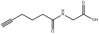 2-(己基-5-酰氨基)乙酸,1186293-73-1,结构式