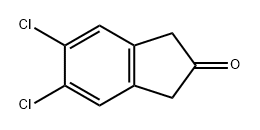 2H-Inden-2-one, 5,6-dichloro-1,3-dihydro- Structure