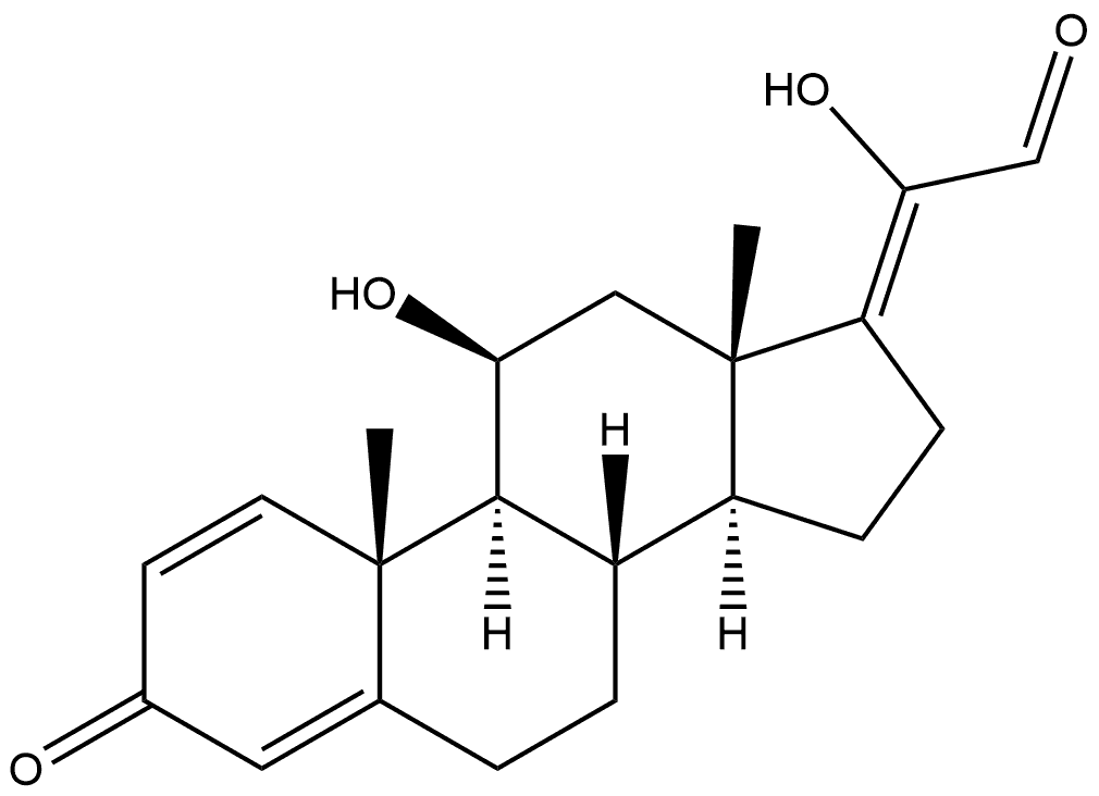 泼尼松龙杂质47,118864-87-2,结构式