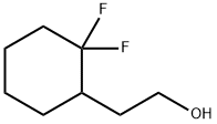 2-(2,2-二氟环己基)乙烷-1-醇, 1190973-69-3, 结构式