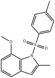 1H-Indole, 7-methoxy-2-methyl-1-[(4-methylphenyl)sulfonyl]-