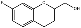 2H-1-Benzopyran-2-methanol, 7-fluoro-3,4-dihydro- 结构式