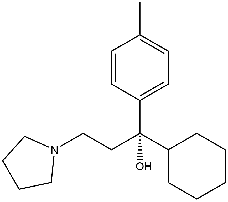Procyclidine Impurity 4 Struktur